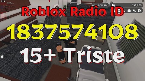 Triste Roblox Radio Codes/IDs