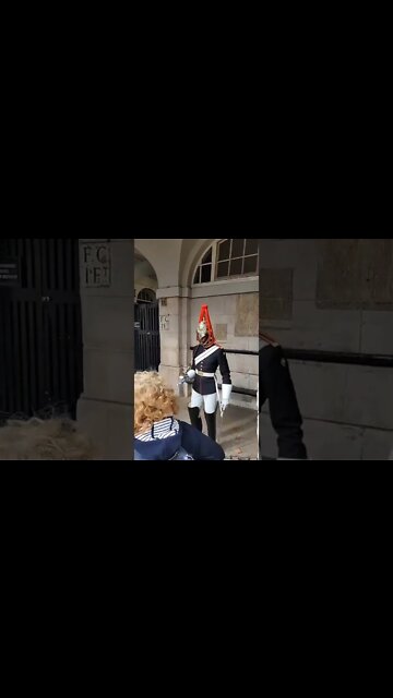 You can't stand there #horseguardsparade