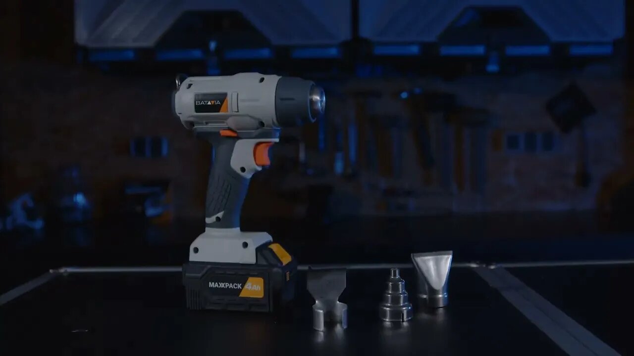 #39 Heat Gun 550°C 18V | Teaser Video - BATAVIA