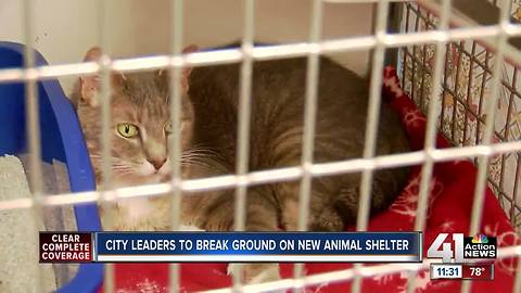 City leaders to break ground on new animal shelter