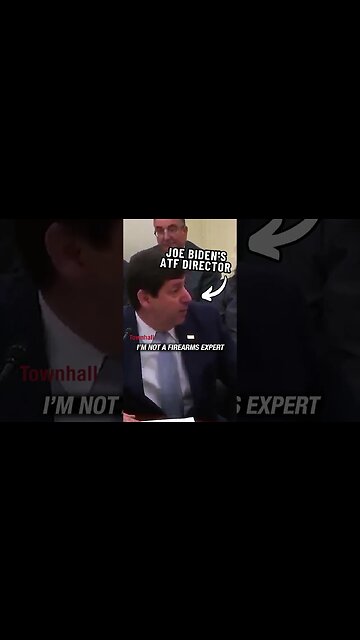 UNBELIEVABLE: Biden's ATF Director says he's not an expert on WHAT?!