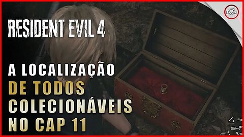 Resident Evil 4 Remake, A localização de todos os colecionáveis no Cap 11 | Super-Dica