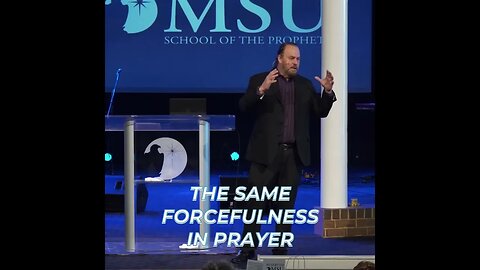 The same power of God has to be maintained in the marketplace!