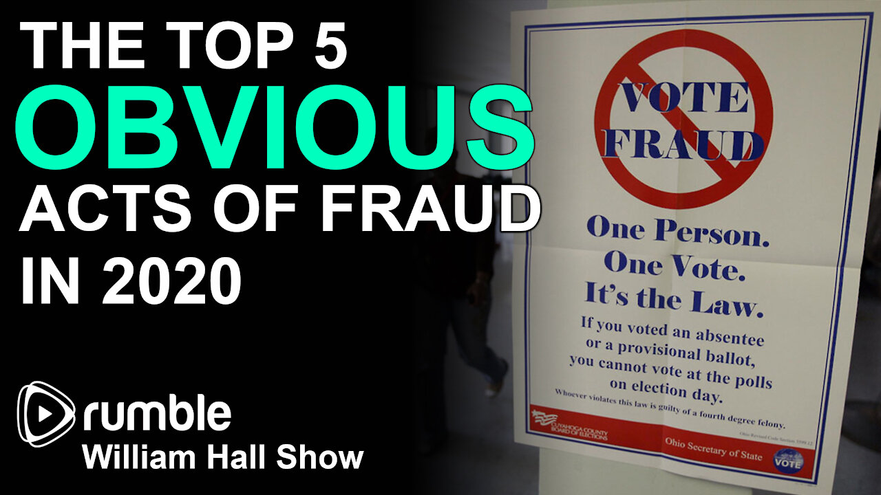 The Top 5 OBVIOUS Acts of Fraud in 2020