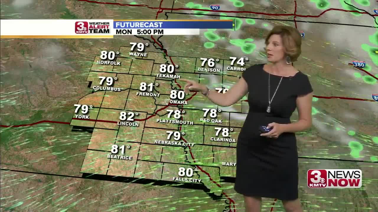 Jennifer's Monday Forecast