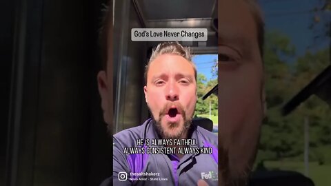 God’s Love Never Changes