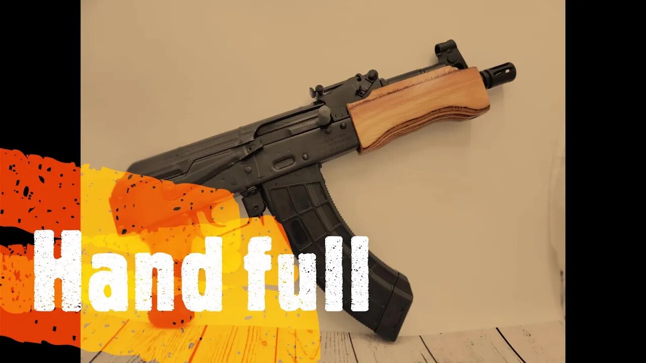 Draco mimi 7.5 barrel completed.