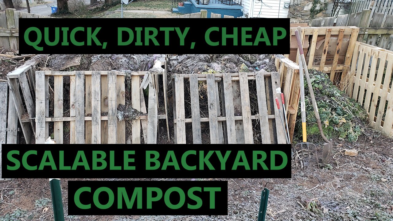 So Many Options for Composting! Quick, Cheap, and Dirty Composting for Urban Farming