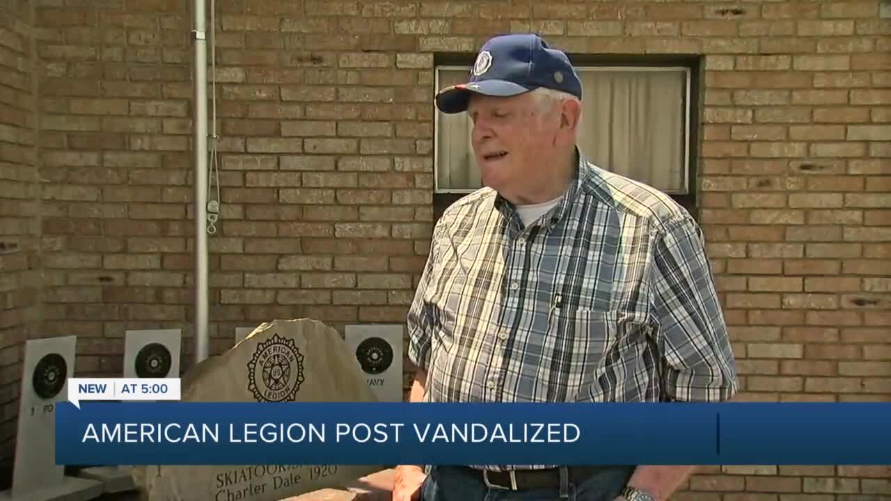 American Legion Post Vandalized