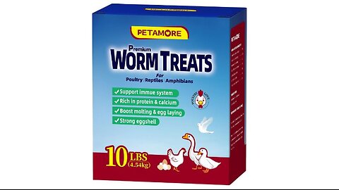 PETAMORE Premium Worm Treats