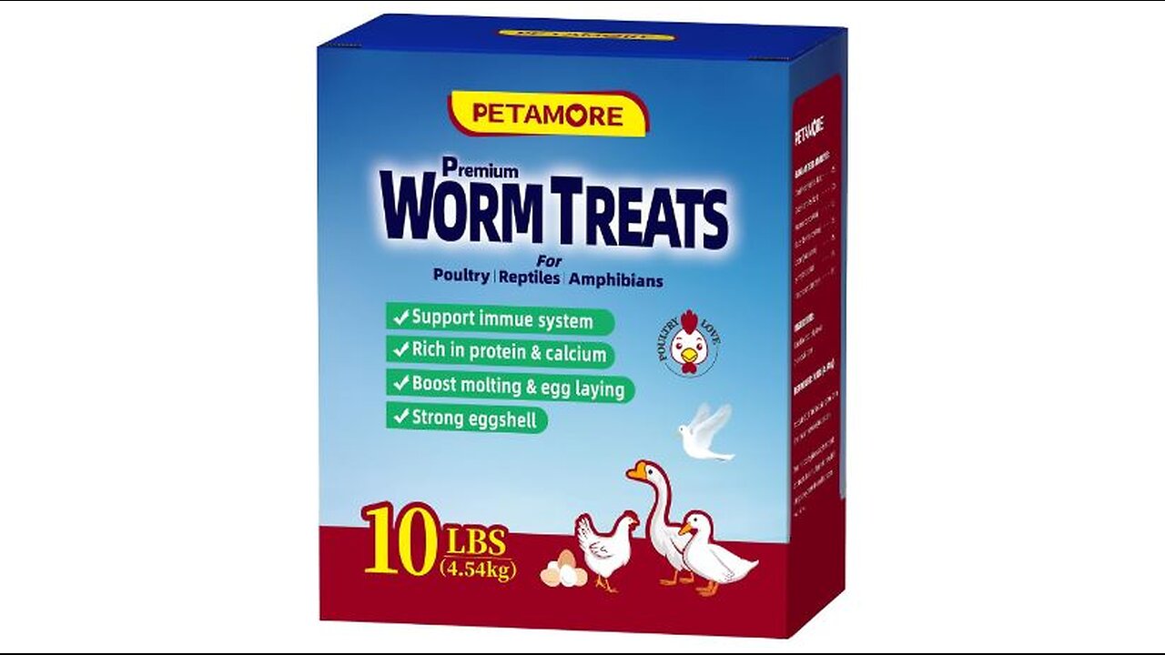 PETAMORE Premium Worm Treats