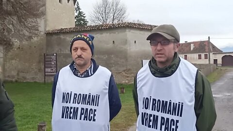 Baza militară de la Cincu, Românii vor pace.