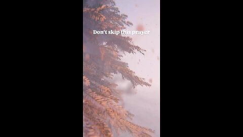 Daily prayer