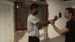 Paak sau Punch Drill with changes -- Wing chun Basics