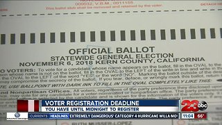 Voter Registration Deadline