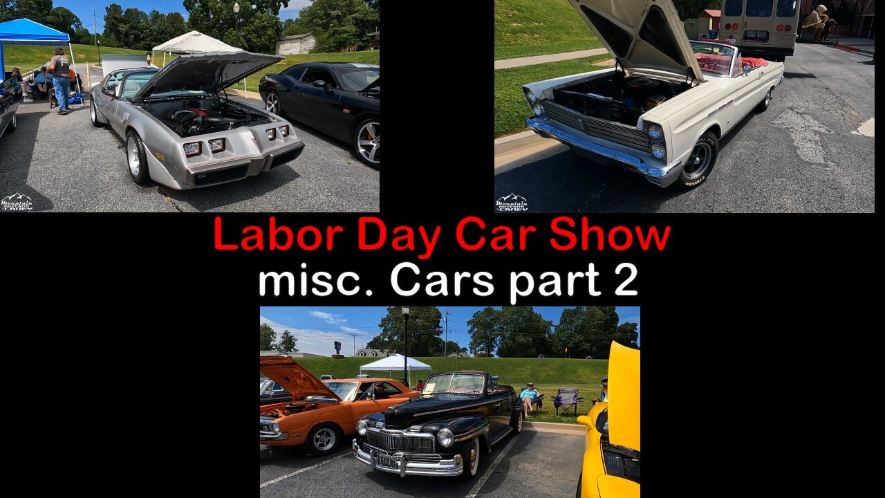 2023 Labor Day Car Show in Dawsonville GA at Georgia Racing Hall of Fame Mis Vehicles Part 2