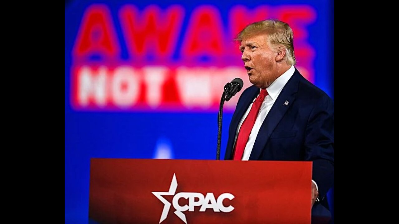 Trump Wins CPAC's 2024 Presidential Straw Poll