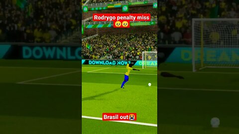 fifa world cup brasil vs croatia rodrygo penalty miss #fifaworldcup #brasil #croatia