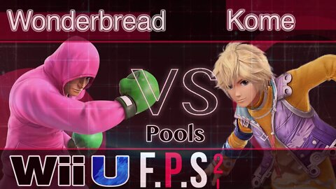 Wonderbread (Little Mac) vs. Kome (Shulk) - Wii U Pools - FPS2