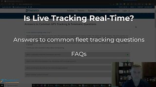 GPS Tracking FAQs 1