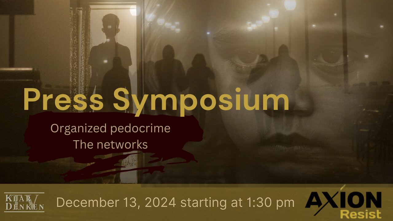 Press symposium "Organized Pedocrime - The Networks"