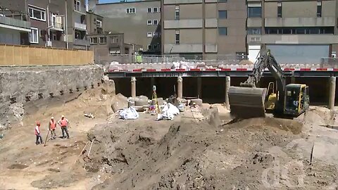 Excavations Plein 44 Nijmegen, The Netherlands