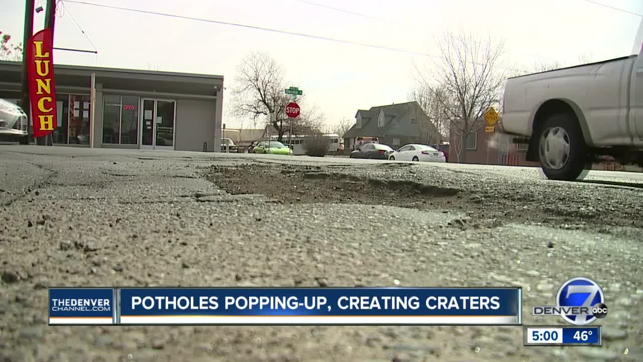 Move over spring, it's pothole season in Colorado
