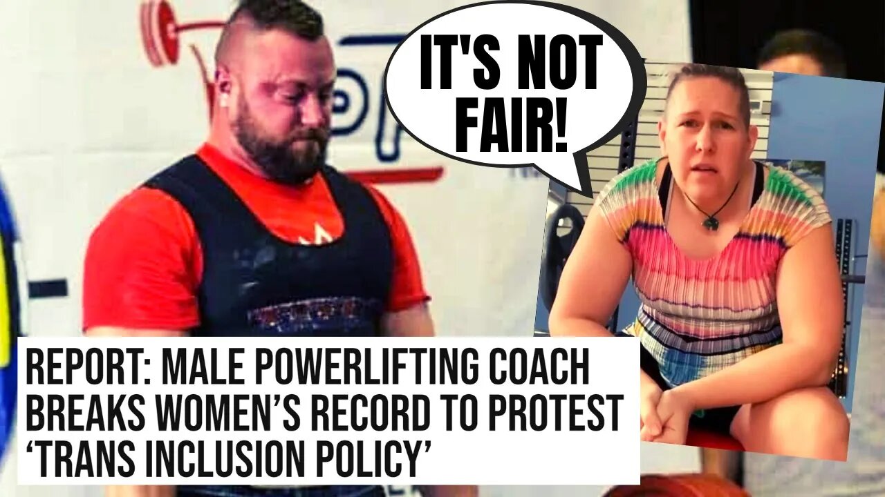 Male Powerlifting Coach DESTROYS Transgender Athlete By Pretending To Be A Woman For A Few Hours