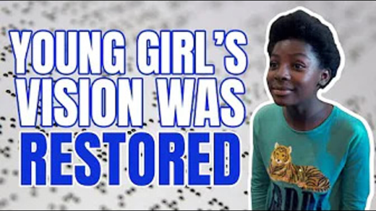 YOUNG GIRL RECEIVES A MIRACLE! HER EYESIGHT WAS RESTORED BY JESUS!