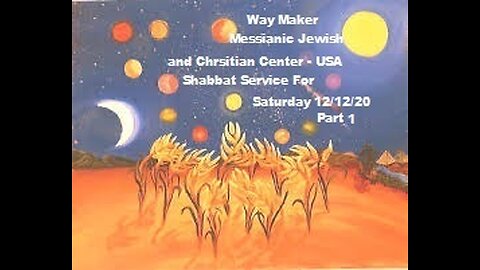 Parashat VaYeshev - Shabbat Service for 12.12.20 - Part 1