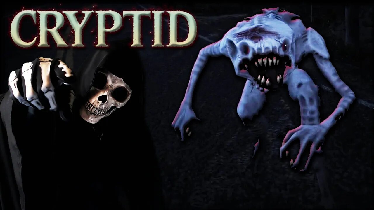 CRYPTID The Grim Sees From The Shadows That A Mysterious Creature Is Following Him