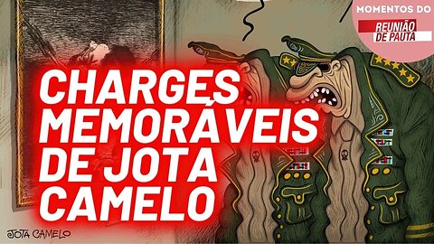 Charges memoráveis de Jota Camelo | Momentos Reunião de Pauta
