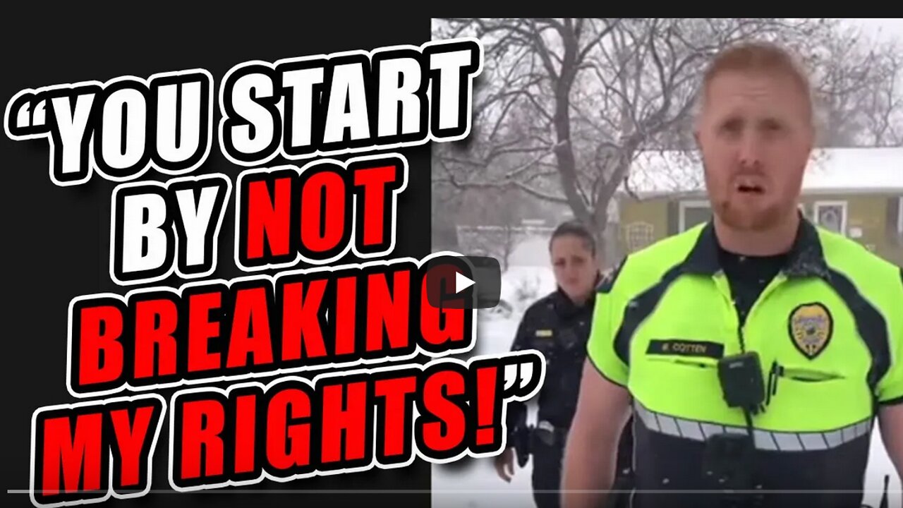 Cop Whisperer - Contractor Does NOT Back Down from Police Intimidation