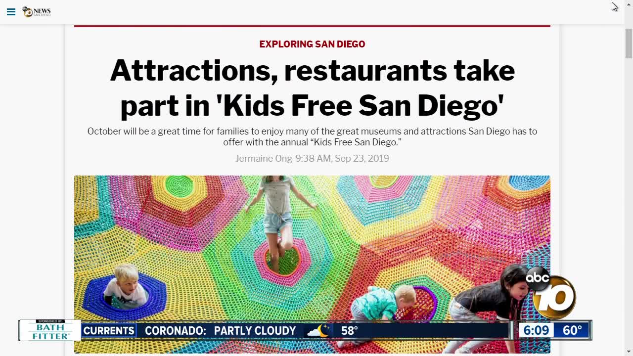 Kids Free San Diego kicks off