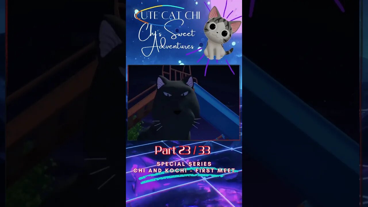 Chi and Kochi #23 First Meet #Short Support Us to Reach #1000Subscriber #Cute #Cat #Chi