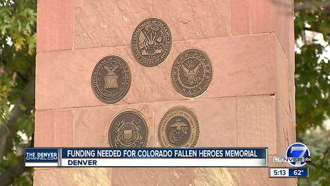 Group trying to raise $250K for Colorado Fallen Heroes Memorial