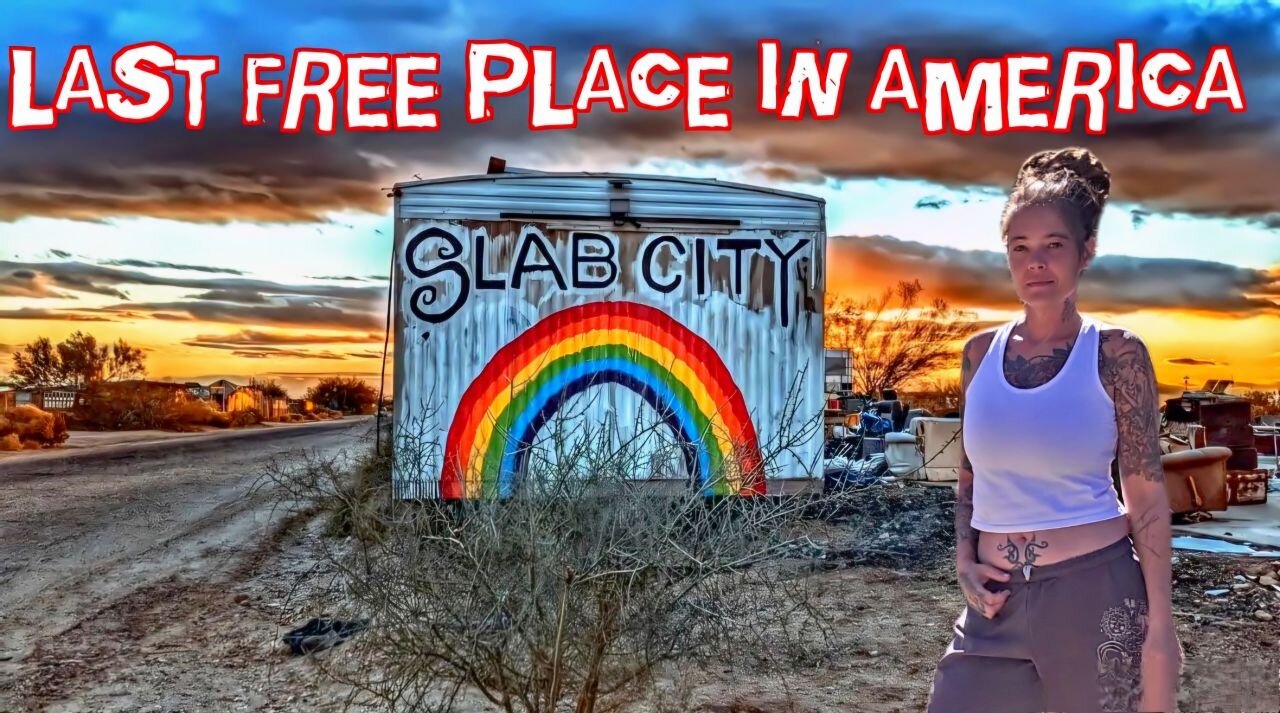 I Stayed A Week In Slab City | Homeless Encampment