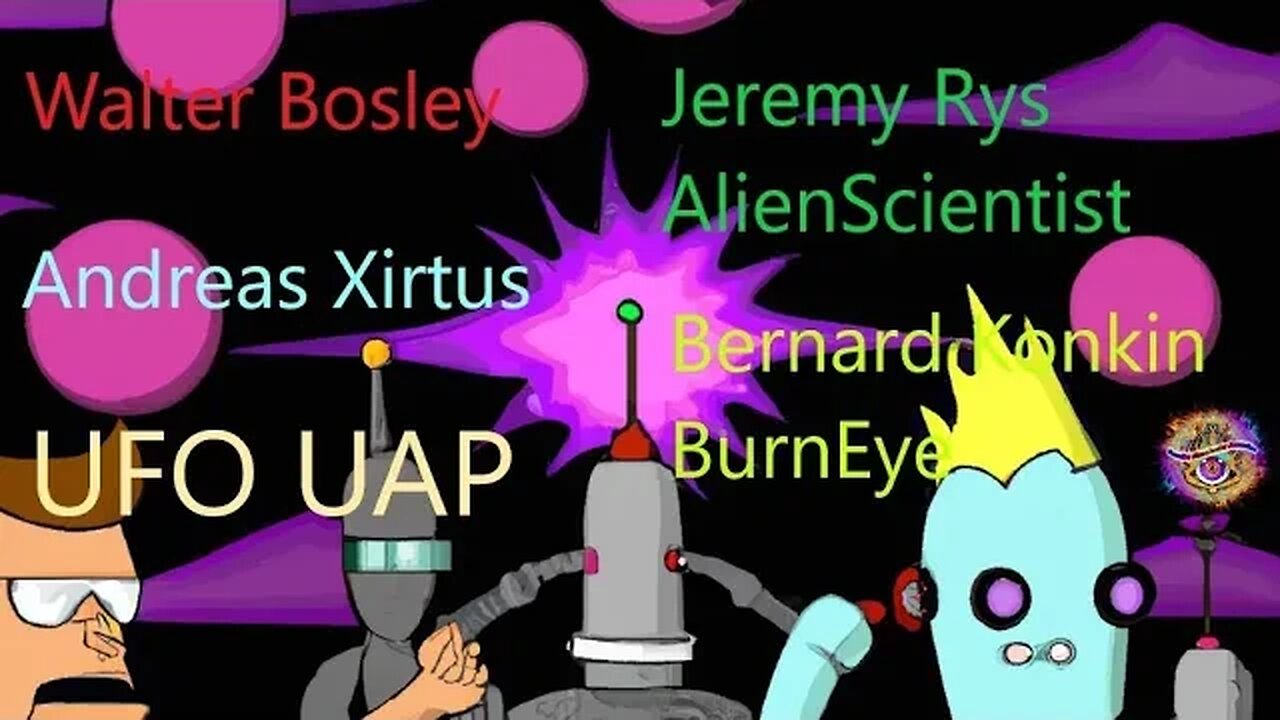 Walter Bosley, AlienScientist, Xirtus, & BurnEye The UFO UAP SITREP Break Down