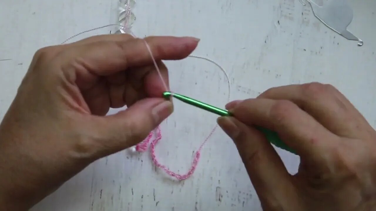 Aprenda a tejer collar / pulsera con crochet - crochet para principantes