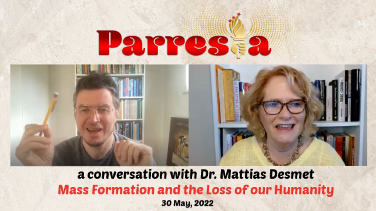 Dr. Mattias Desmet: Mass Formation and the Loss of our Humanity