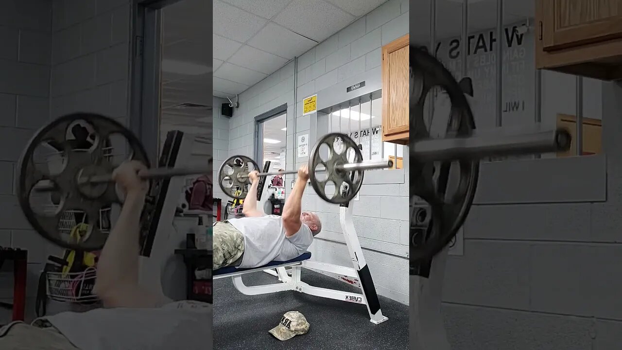 Reverse grip Bench, and now for something completely different