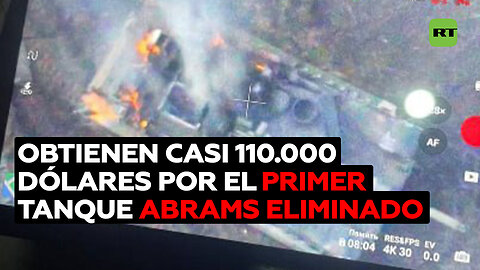 Destruyen el primer tanque estadounidense Abrams en el conflicto ucraniano