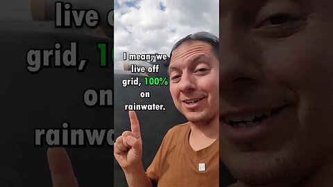 How Much Rainwater Do We Have? Will We Make It To The Monsoon? #offgrid #shorts