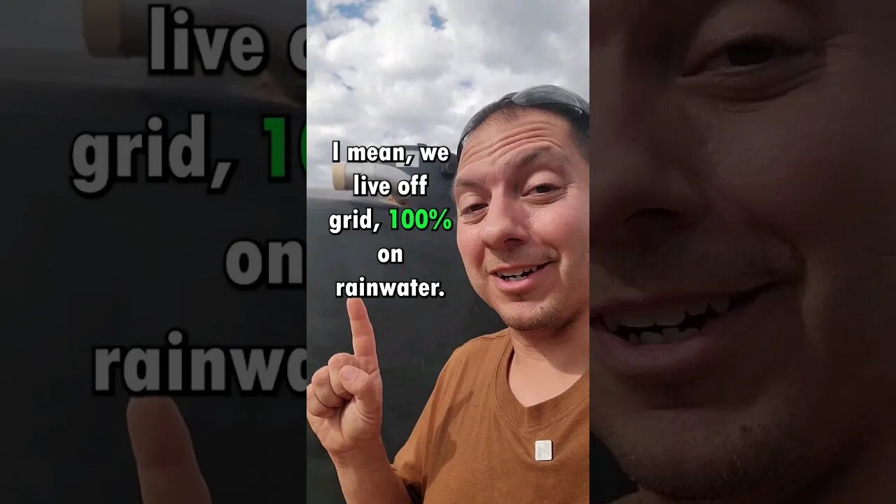 How Much Rainwater Do We Have? Will We Make It To The Monsoon? #offgrid #shorts