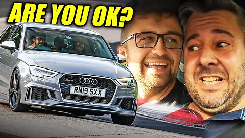 I SCARED HIM IN HIS AUDI RS3! // Nürburgring