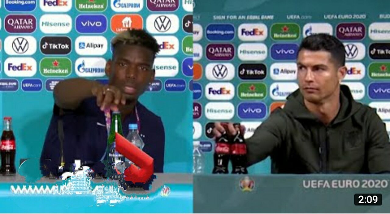Why Ronaldo's Coca-Cola and Pogba's Heineken snubs will have sponsors rethinking their strategy