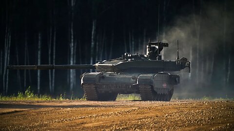 Russian T-90M main battle tank in action on the Donbass front lines | Ukraine War