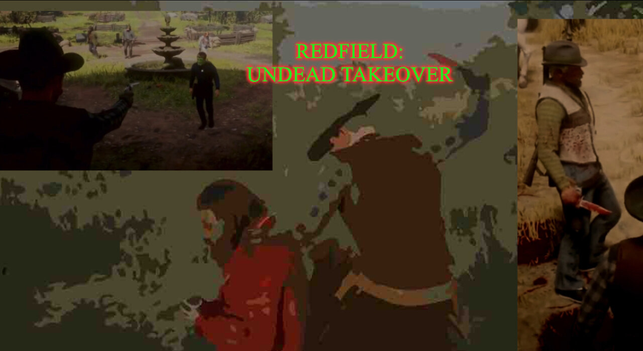 Redfield: UNDEAD TAKEOVER (2023) - Thriller/Zombie film - Red Dead Online Movie