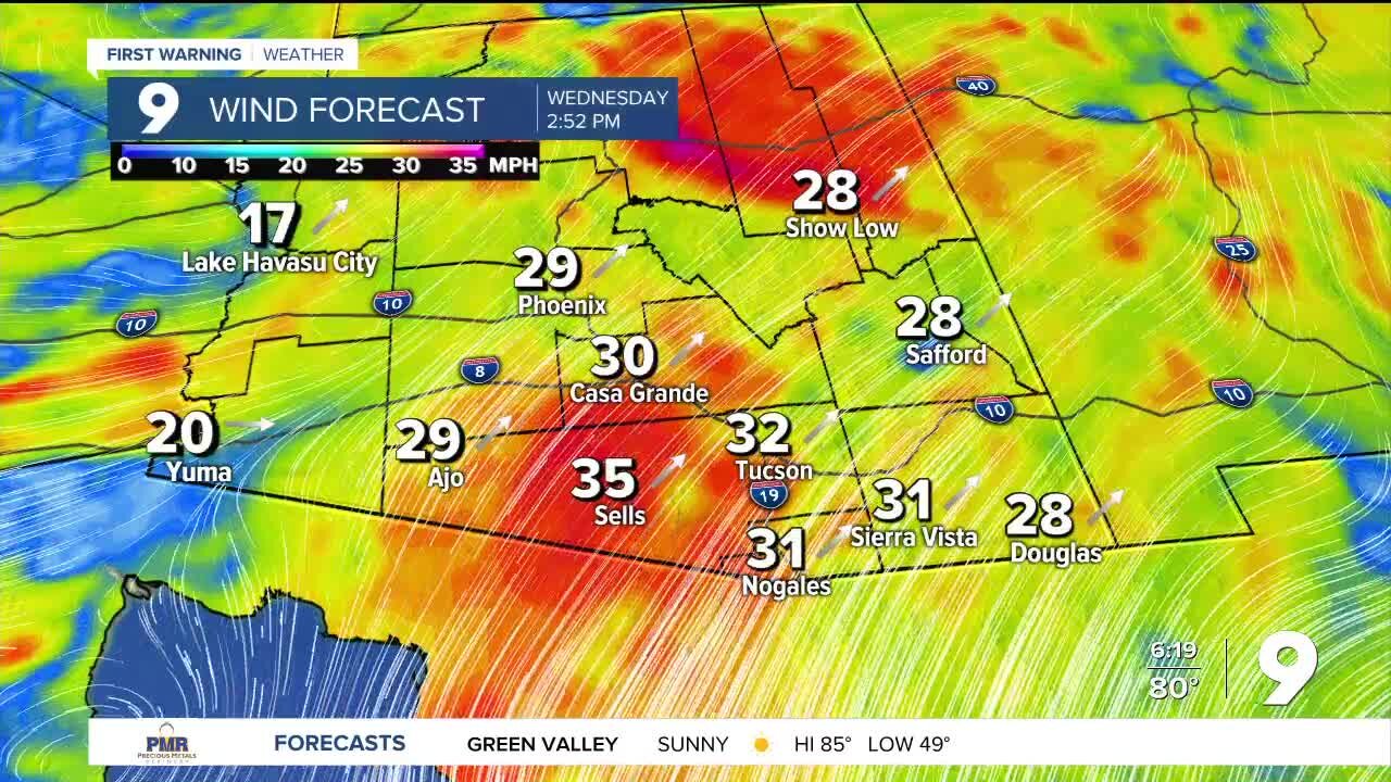 Fire Weather Watch already posted for Wednesday