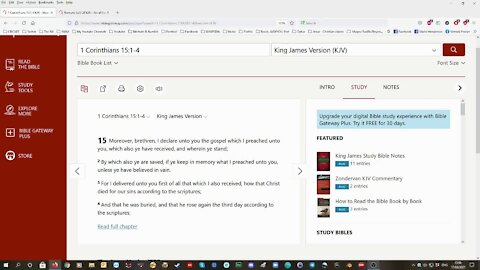 Jesus work on the Cross saves
